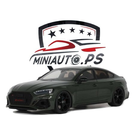 اودي Audi RS5 Competition Green 2023 قياس 1/18 إصدار GT Spirit